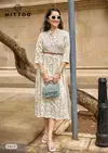 Belt Vol 24 By Mittoo Rayon Printed Wholesale Desginer Kurtis Suppliers In Mumbai